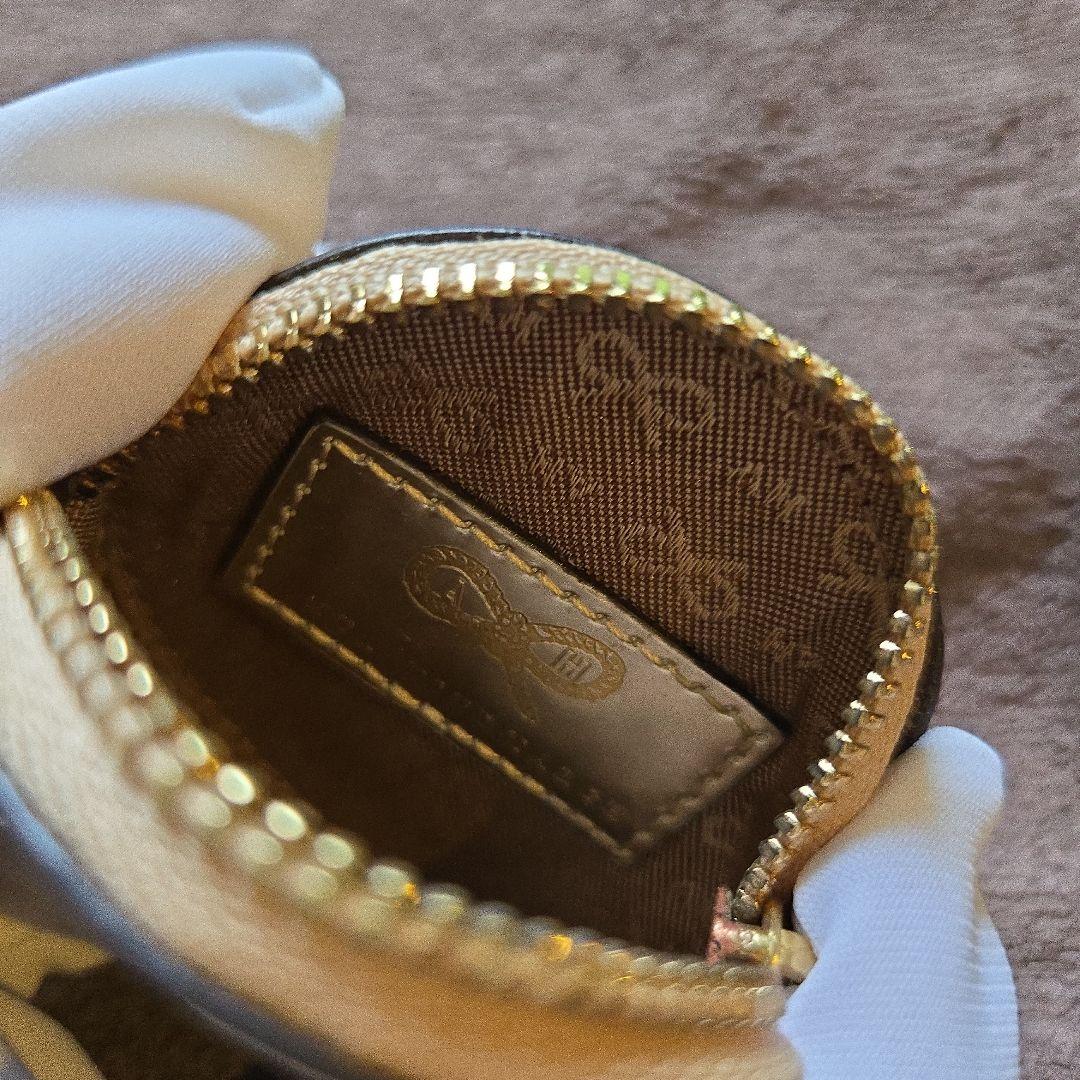 未使用】ANYA HINDMARCH ラッキーペニー ケース キーホルダー