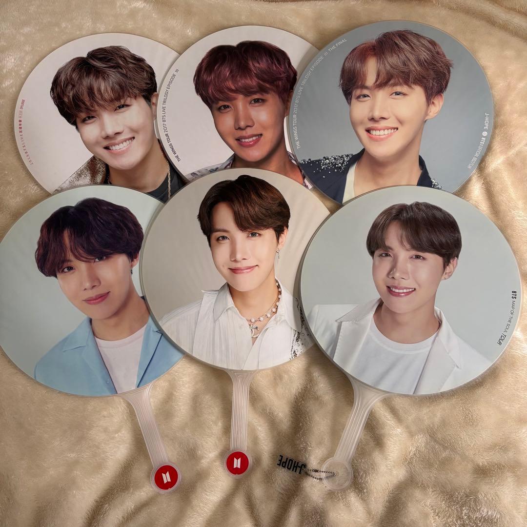 BTS J-hope ホソク うちわ 6枚セット - メルカリ