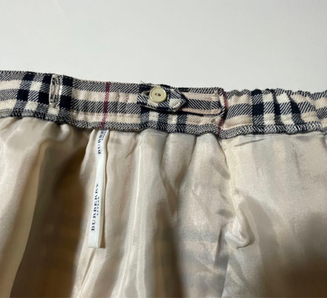Rin❤︎ 様 BURBERRY 2way. 裏地付きラップスカート150