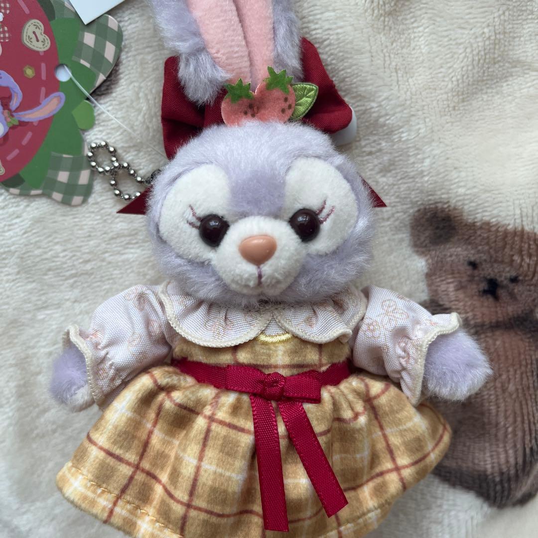 新品タグ付き！ステラルー　ハートフェルトストロベリーギフト　ぬいぐるみバッジ