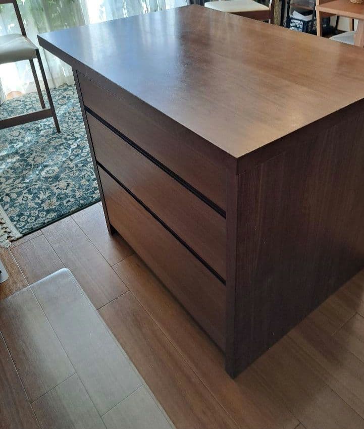 廃盤品 モリタインテリア ミーア MIA ウォールナット カウンター