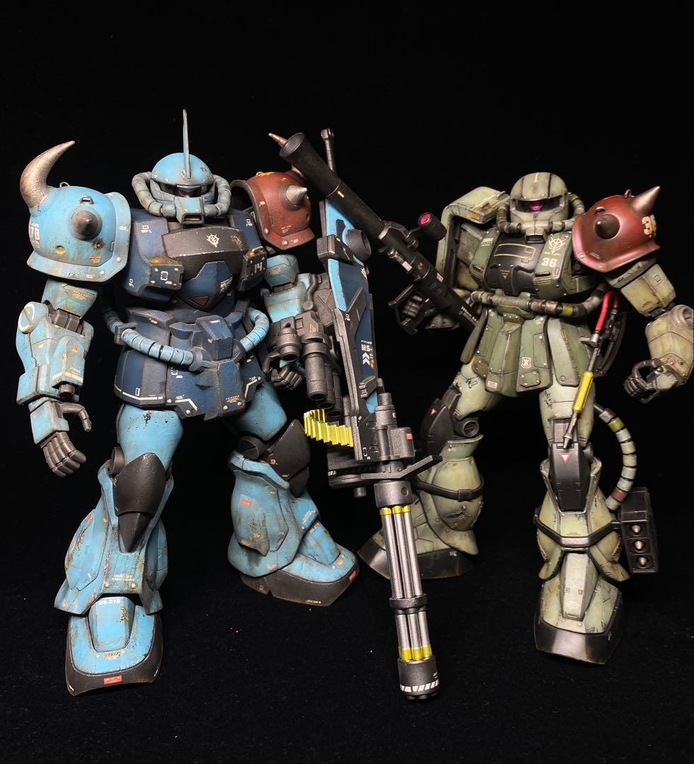 【ガンプラ完成品】　MG グフカスタム