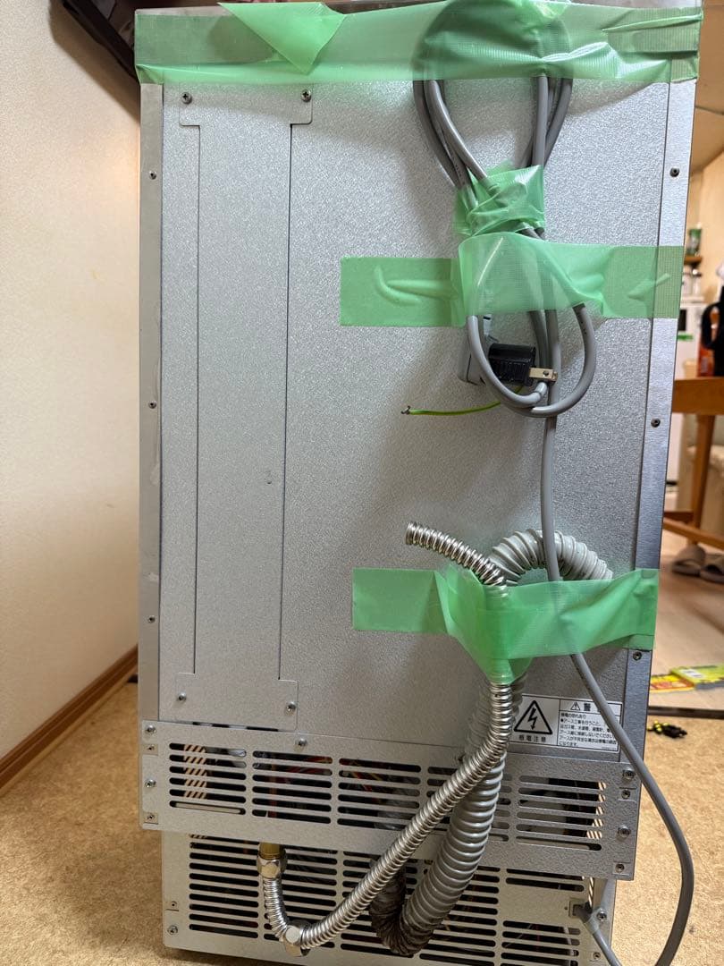 フクシマ業務用キューブアイス製氷機FIC-A25KT2 2019年製