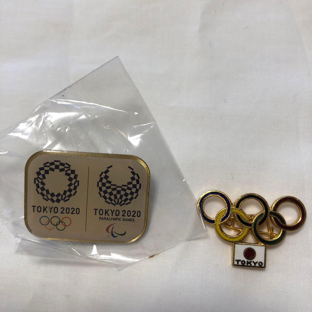 東京2020オリンピック・パラリンピック ピンバッジ - メルカリ