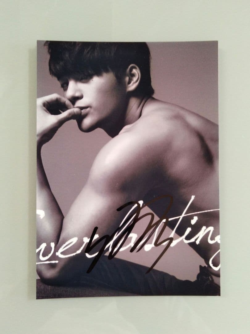 ソ・イングク直筆サイン入り2Lサイズ写真…王の顔…Seo in-guk…8