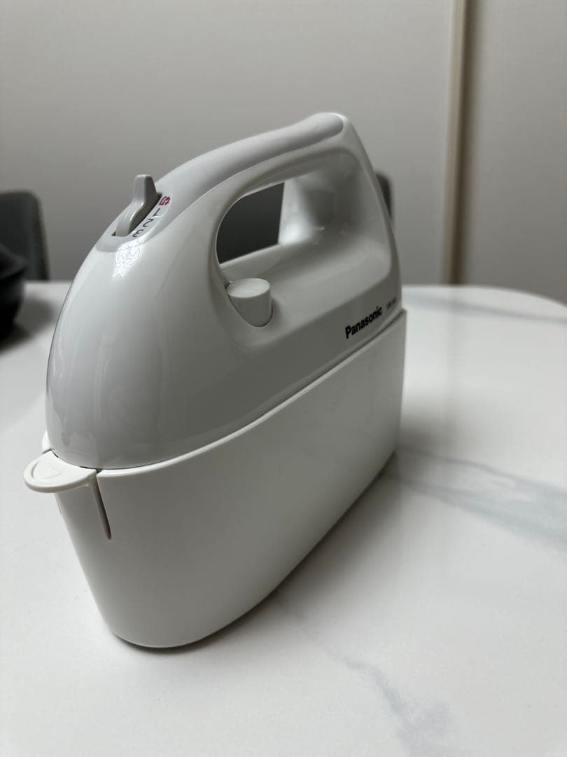 美品】Panasonic ハンドミキサーMK-H4ホワイト泡立て器 - メルカリ