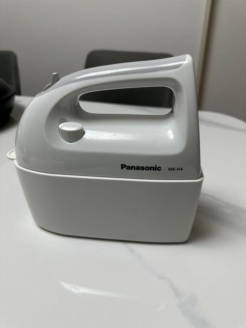 美品】Panasonic ハンドミキサーMK-H4ホワイト泡立て器 - メルカリ