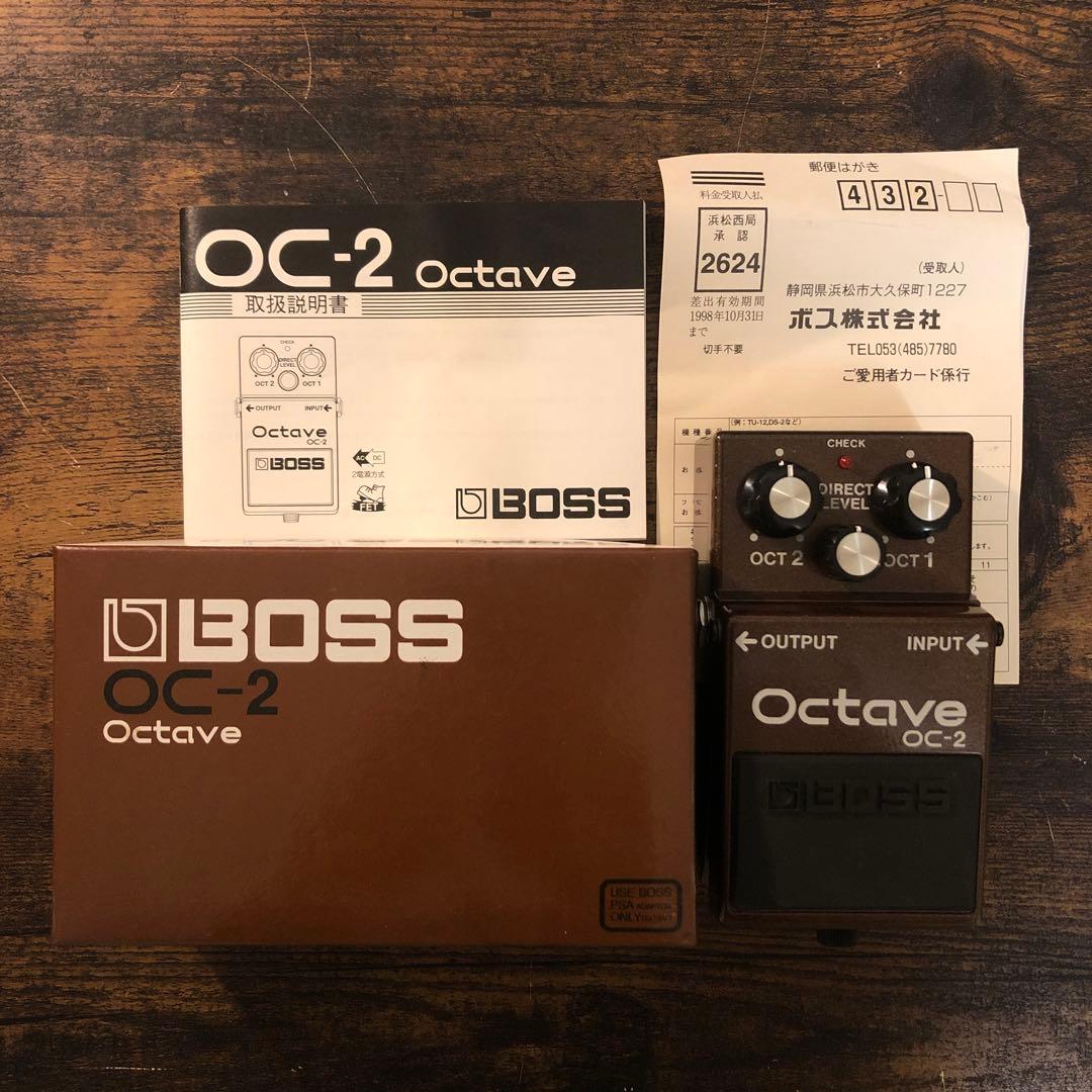 BOSS OC-2 オクターバー レア！】BOSS オクターバー OC-2 Vintage BOSS