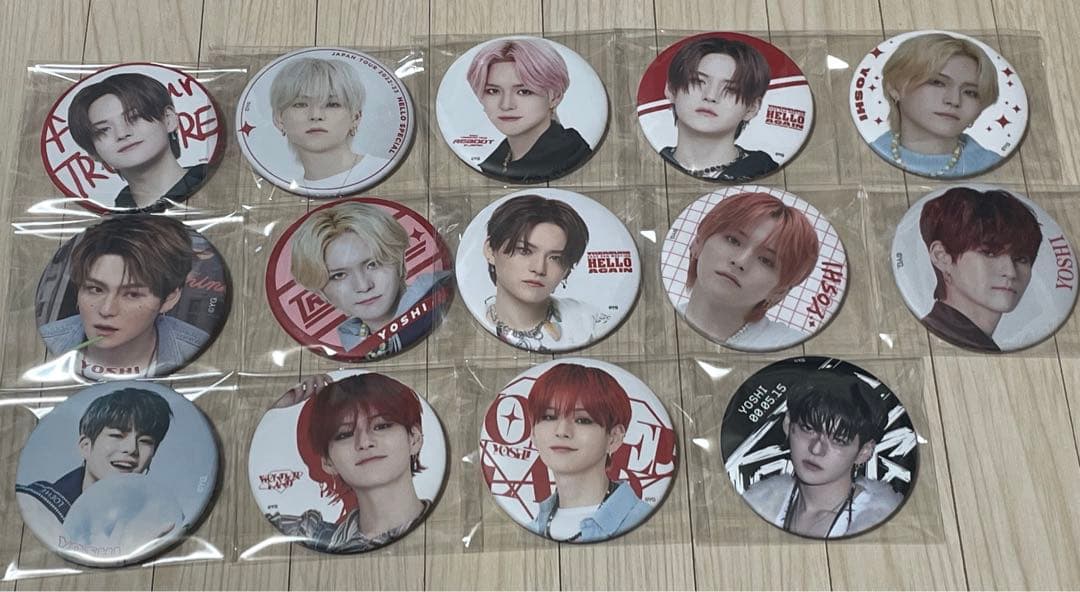 treasure ヨシ 缶バッジ セット