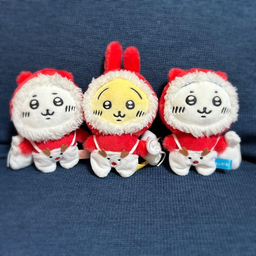 ちいかわ】クリスマスだよ！ぷちミニマスコット3点セット