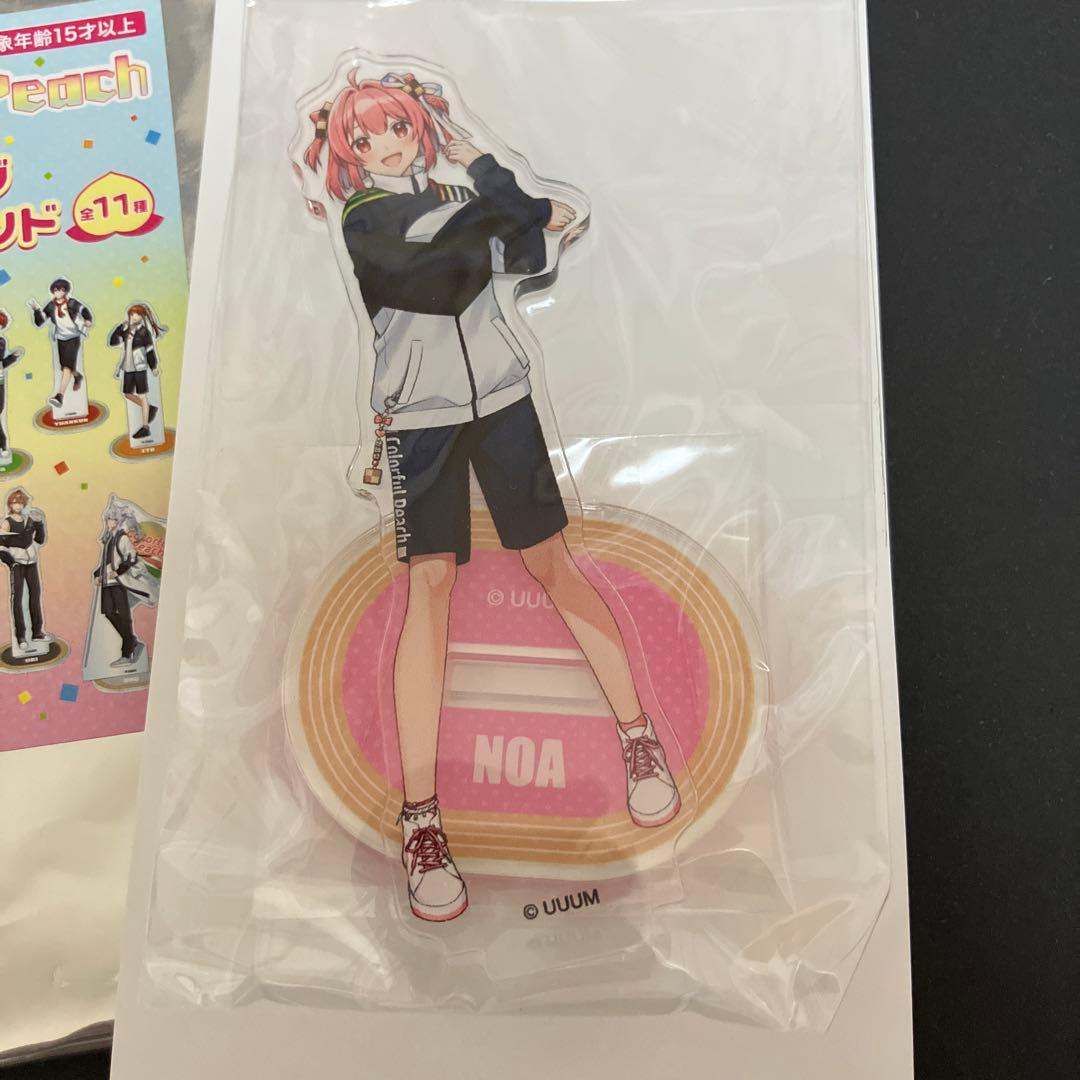 カラフルピーチ セブンイレブン トレーディング アクリルスタンド