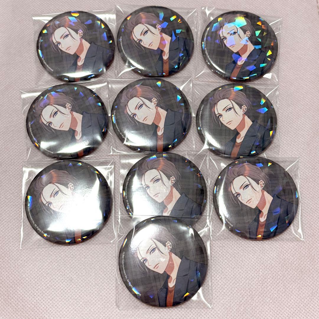 A3! 摂津万里 ISETANコラボ缶バッジ 10個セット ホロ レア ラメ