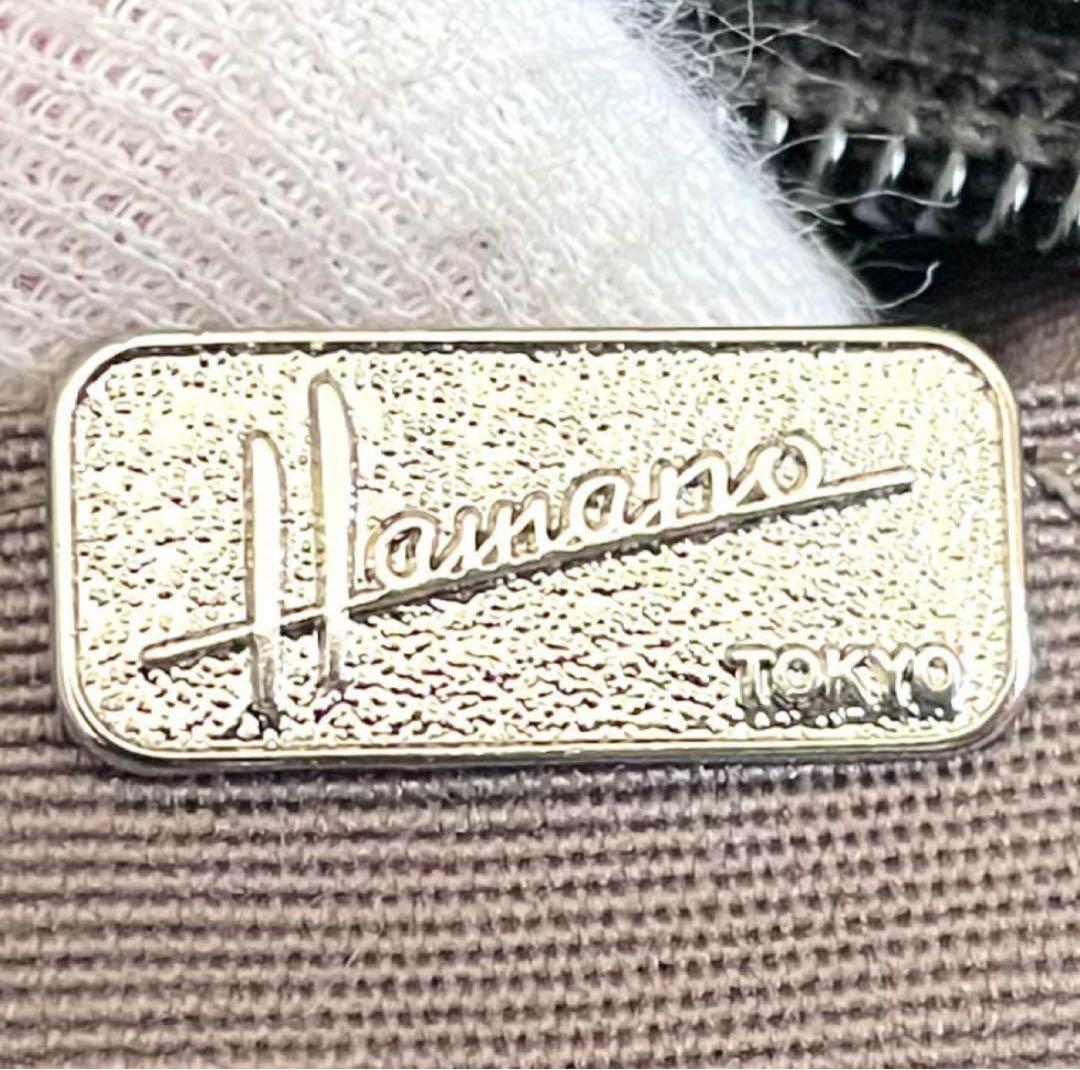 濱野鞄 HAMANO トート ハンドバッグ レザー シルバー金具 皇室御用達 黒