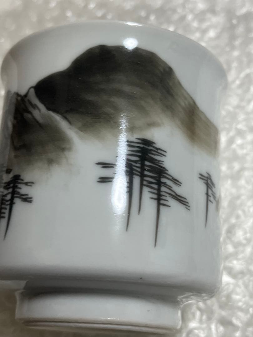 夫婦湯呑　茶碗　礫亭