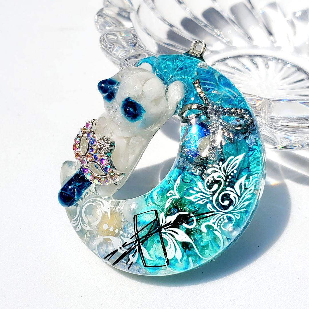 レジン】とっても簡単！夜空に輝く星座のペンダントを作りました/resin