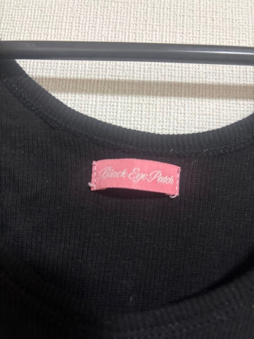 S*♡様 完売品　Black Eye Patch タンクトップ Sサイズ 黒