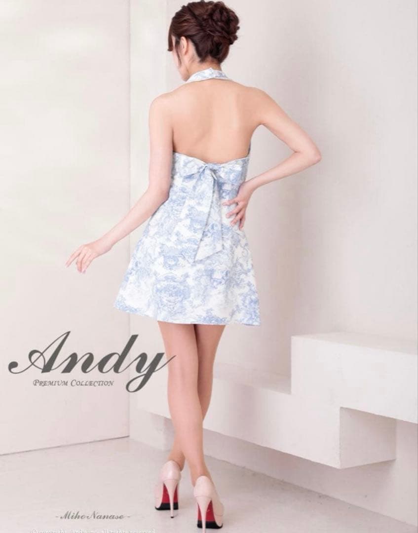Andy ホルター ネック ドレス