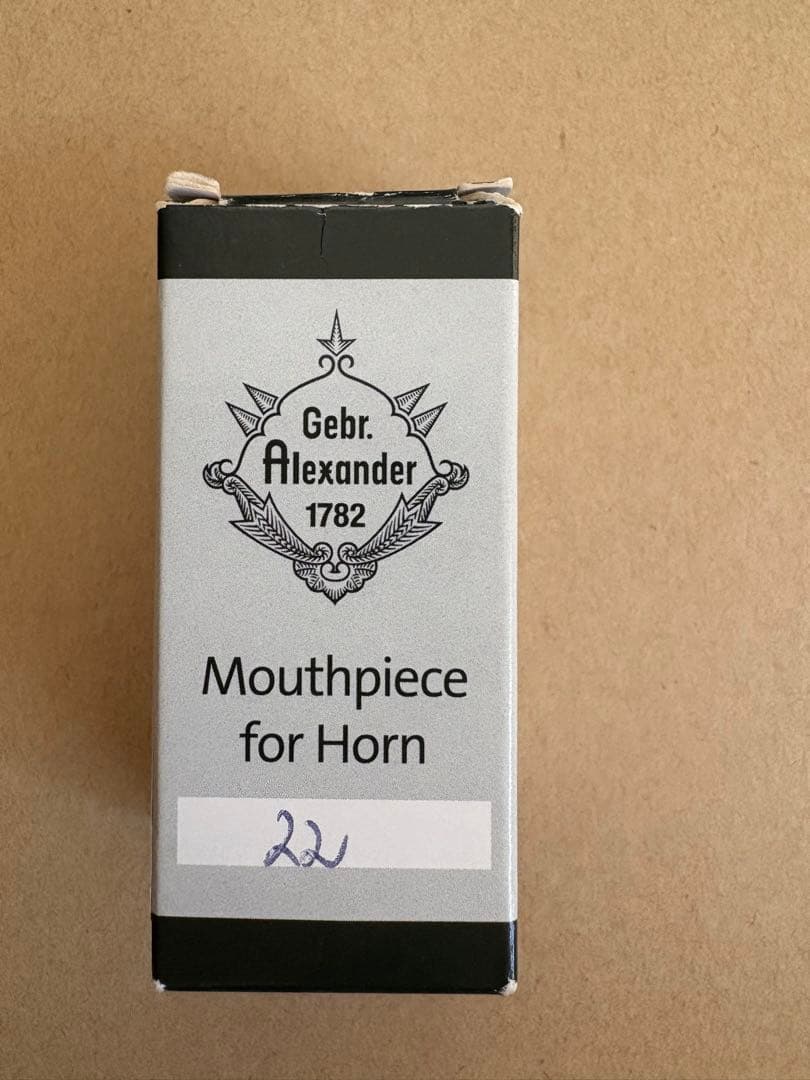 ホルンマウスピース アレキサンダーAlexander 22 - メルカリ