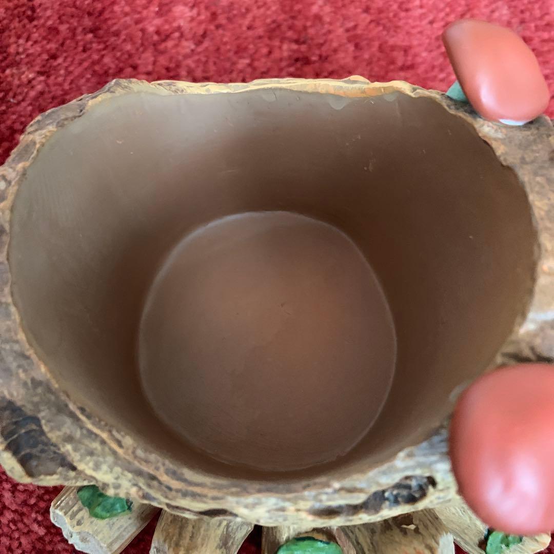 となりのトトロ　スタジオジブリ　プランター　鉢植え　ネコバス　置き物