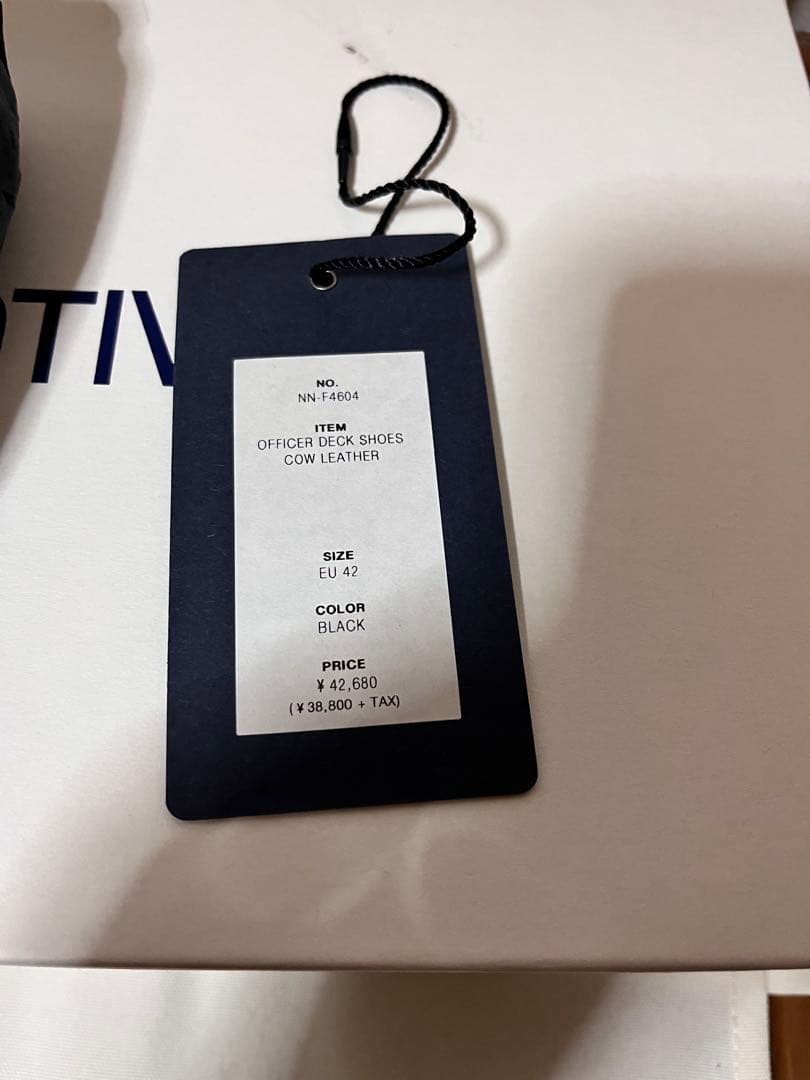 最終値下げ　美品 nonnative 25SSデッキシューズ　27.5cm