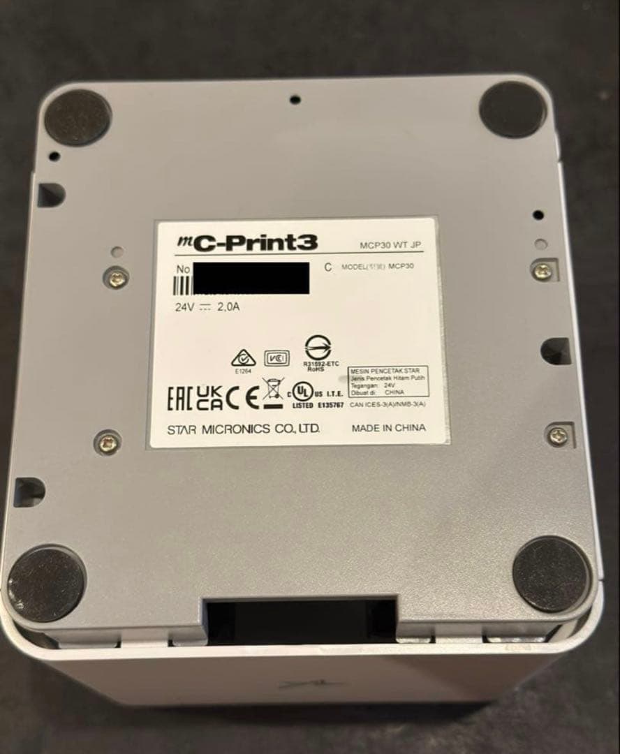 スター精密 mC-Print3 MCP30 レシートプリンター - メルカリ