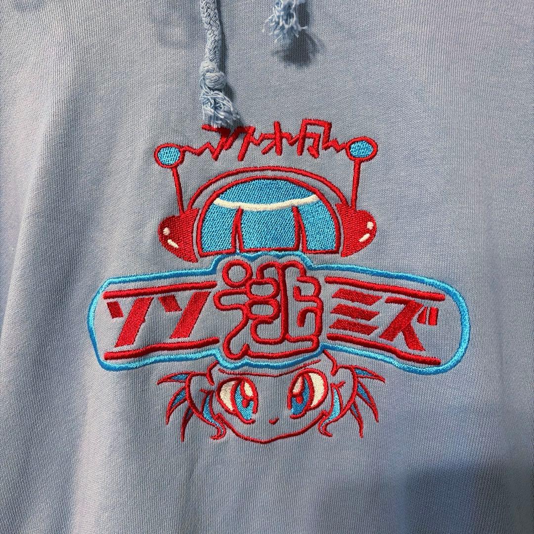 逃げ水あむ ソックスソックス パーカー Sサイズ ブルー