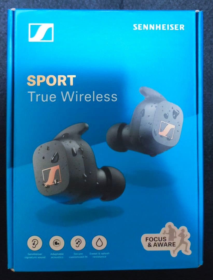 【新品未開封】SENNHEISER SPORTS True Wireless Sennheiser Sport True Wireless Earbuds - Bluetooth, Noise