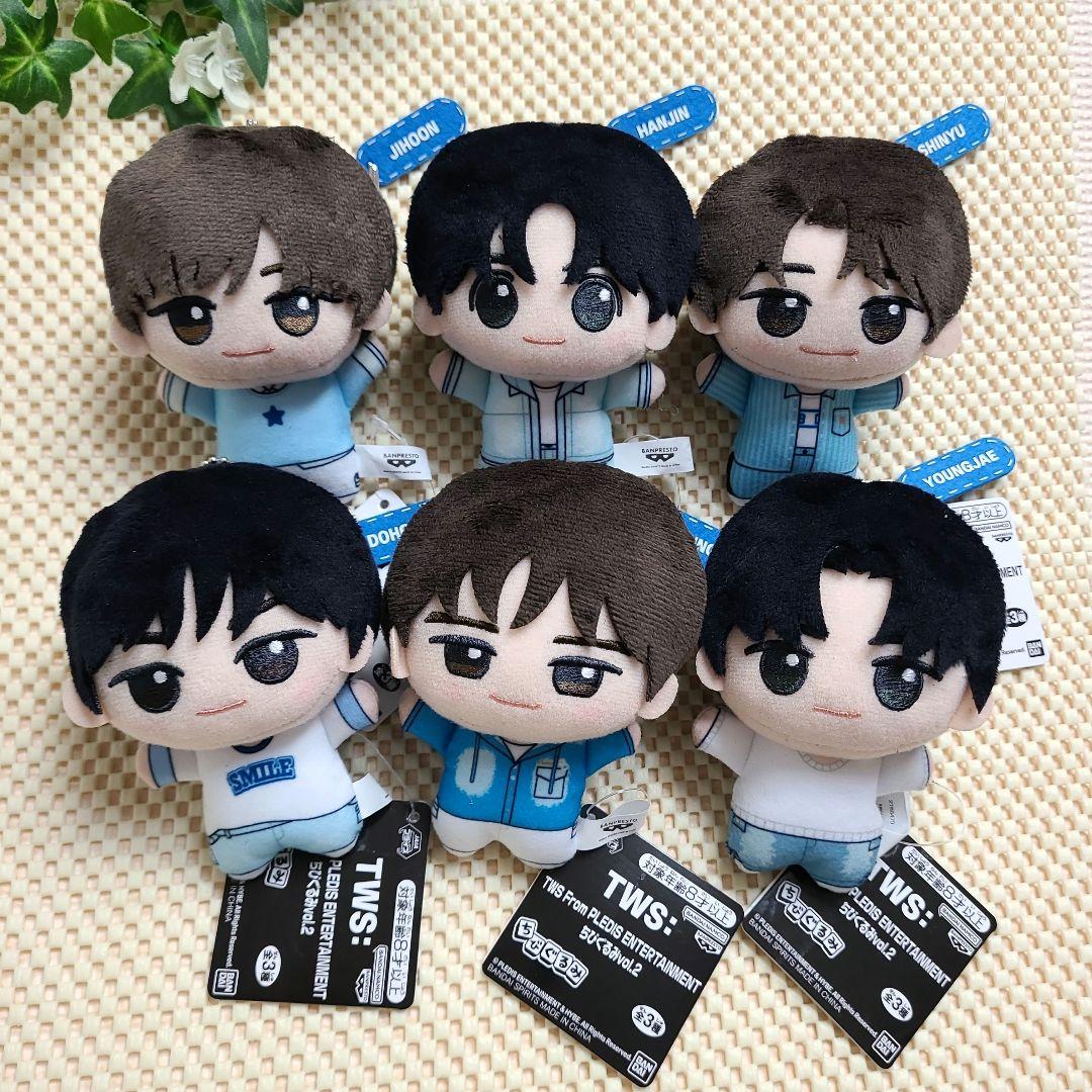 TWS トゥアス ちびぐるみ vol.1 & 2 全6種 コンプリート - メルカリ