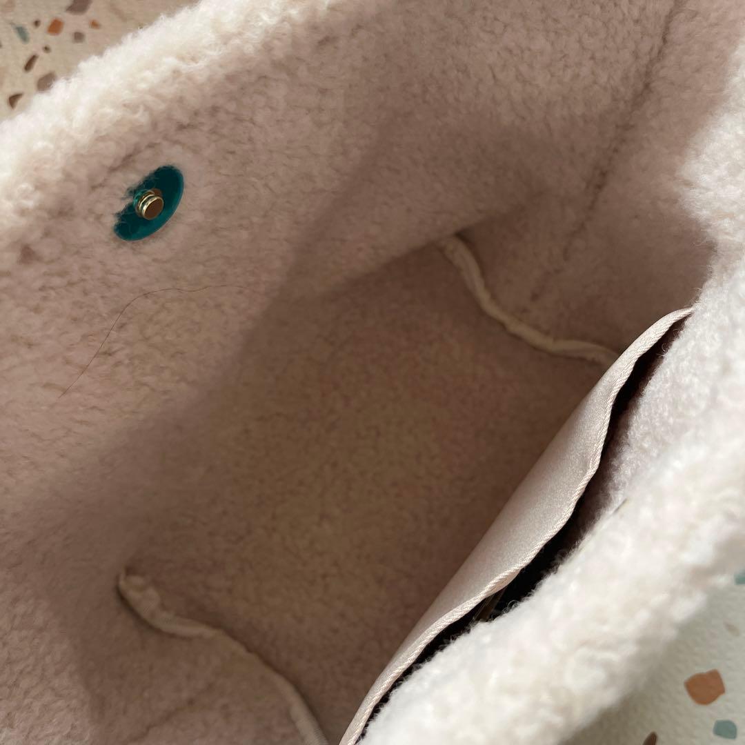 ラブラリー　ボア　バッグ　テディ