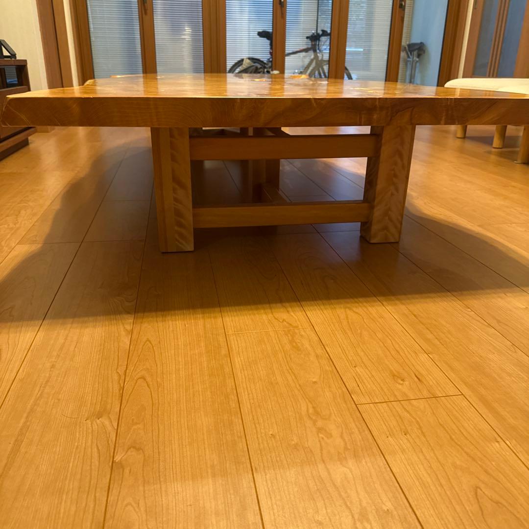 無垢材　一枚板　ダイニングテーブル