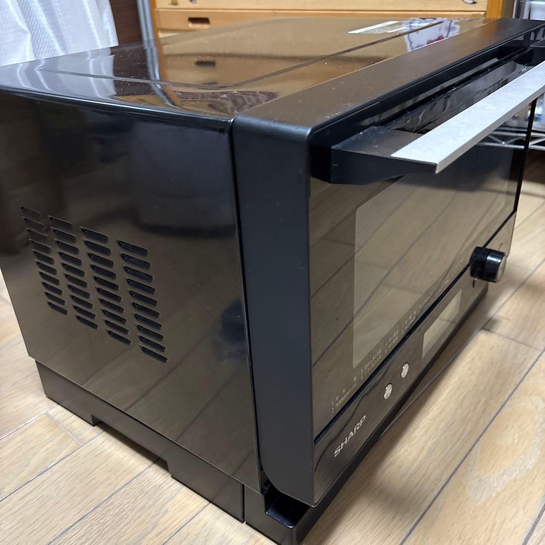 SHARP オーブンレンジ RE-NF182-B ブラック - メルカリ