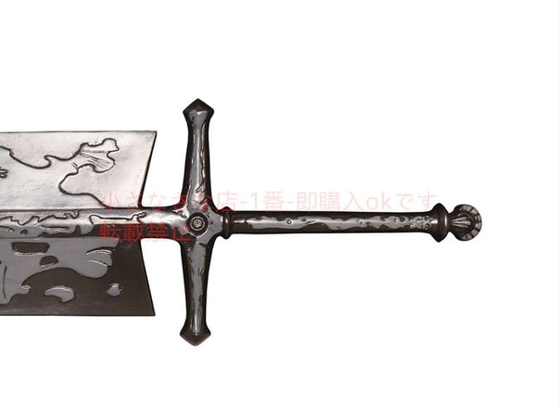 断魔の剣   古兵器 武具 模造刀·模擬刀 Cosplay  黒い五葉草