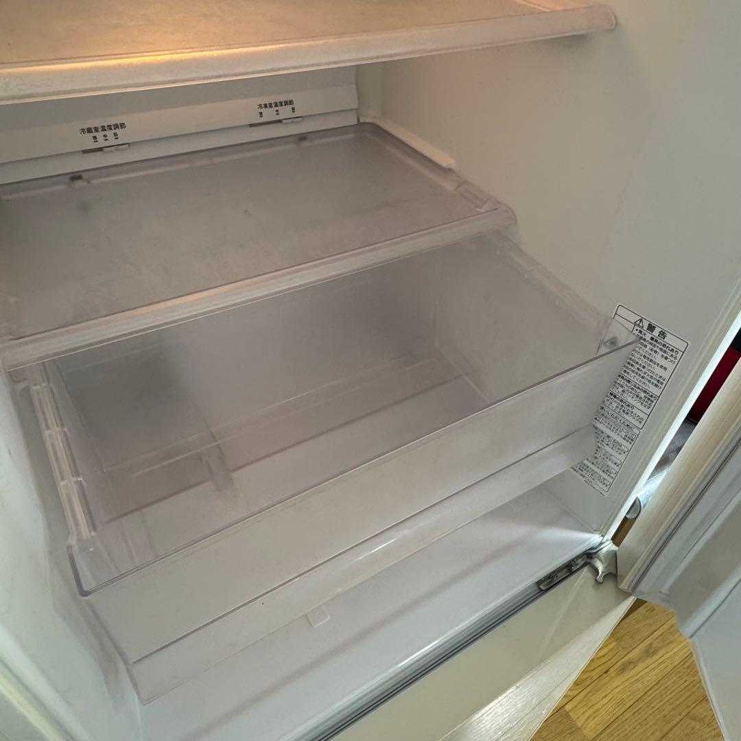 SANYO 2ドア 冷蔵庫 270ℓ SR-D27U(W) 大容量冷凍庫　送料込