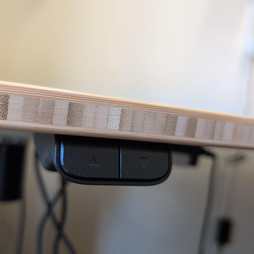 電動昇降デスク FLEXI SPOT 竹天板140 70