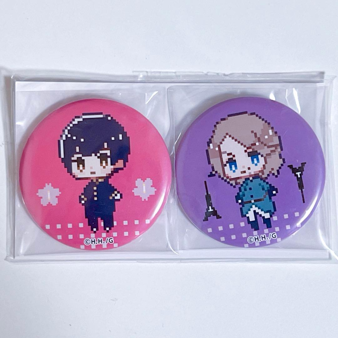 期間値下げ ヘタリア ドッド絵缶バッジ C92 Ｆ賞 イタリアアメリカ日本