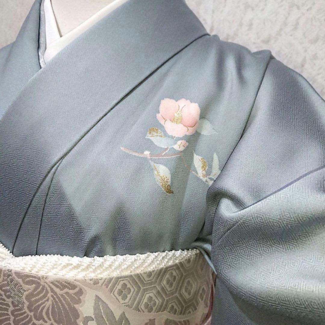 正絹 訪問着 4点 フルセット 入学式 卒業式 結婚式 お宮参り 七五三