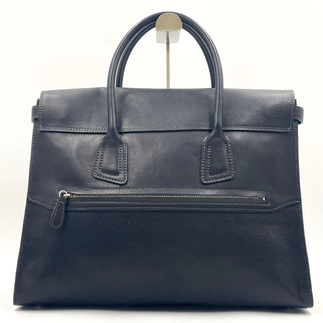 極美品✨ソメスサドル　グスト　ビジネスバッグ　トートバッグ　黒　本革　皇室御用達