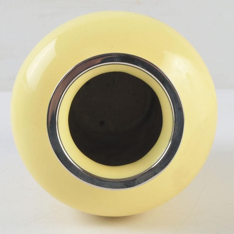 七宝焼 四君子文 花瓶 唐木台・箱付 V 9872 - メルカリ