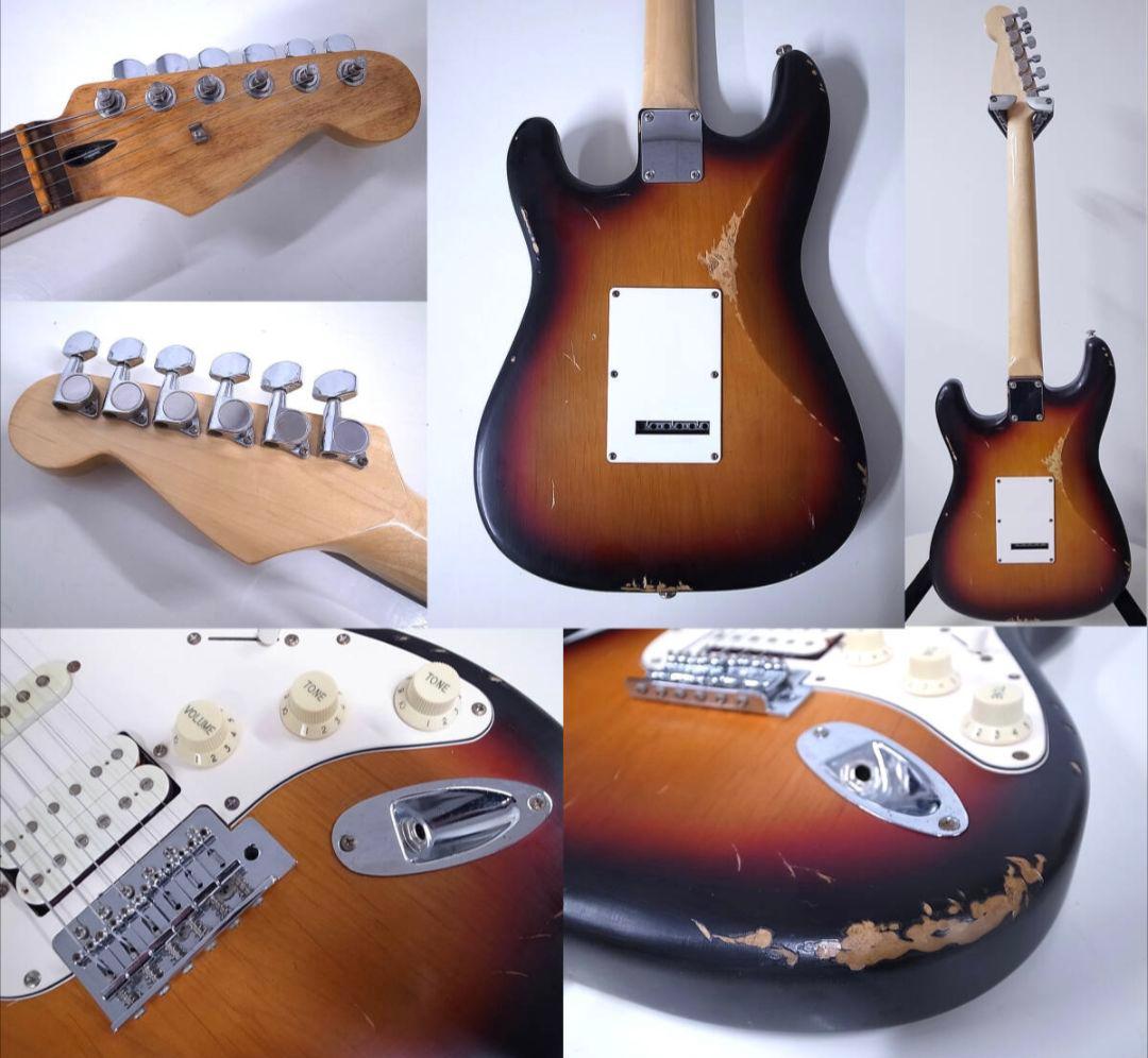 ストラトキャスタータイプエレキギターレリック