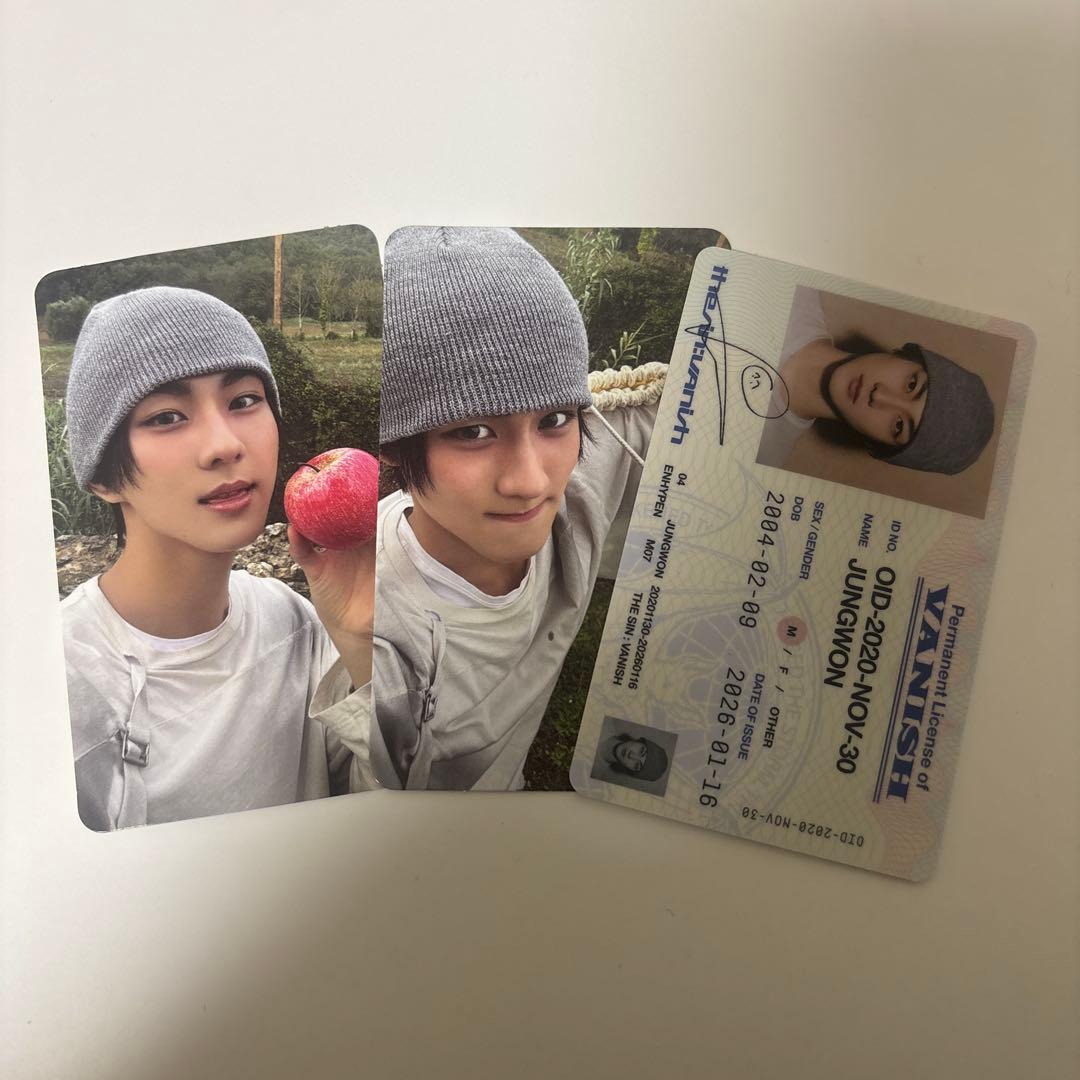 ENHYPEN ジョンウォン トレカセット - メルカリ