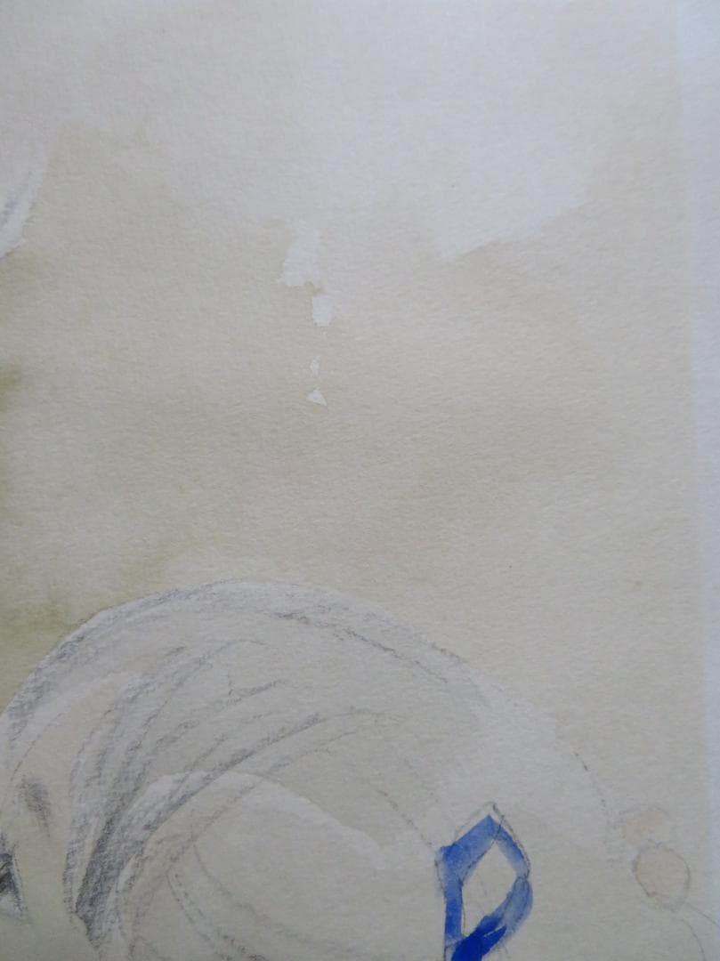 ◆ おおた慶文　「おかあさん」（仮題）  肉筆原画　水彩画 ◆