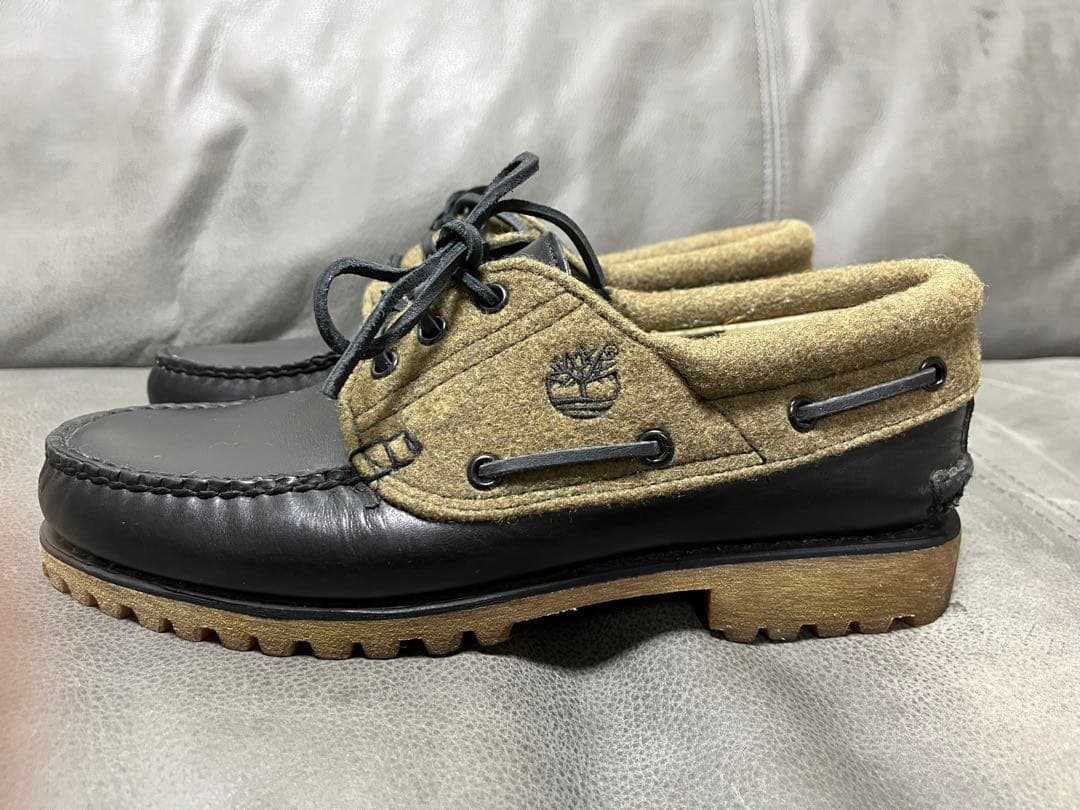 希少　ティンバーランド Hainsworth 3 Eye Lug モカシン
