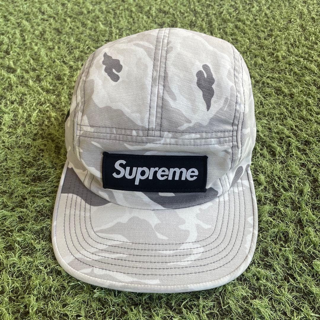 Supreme 迷彩キャップ 調整可能