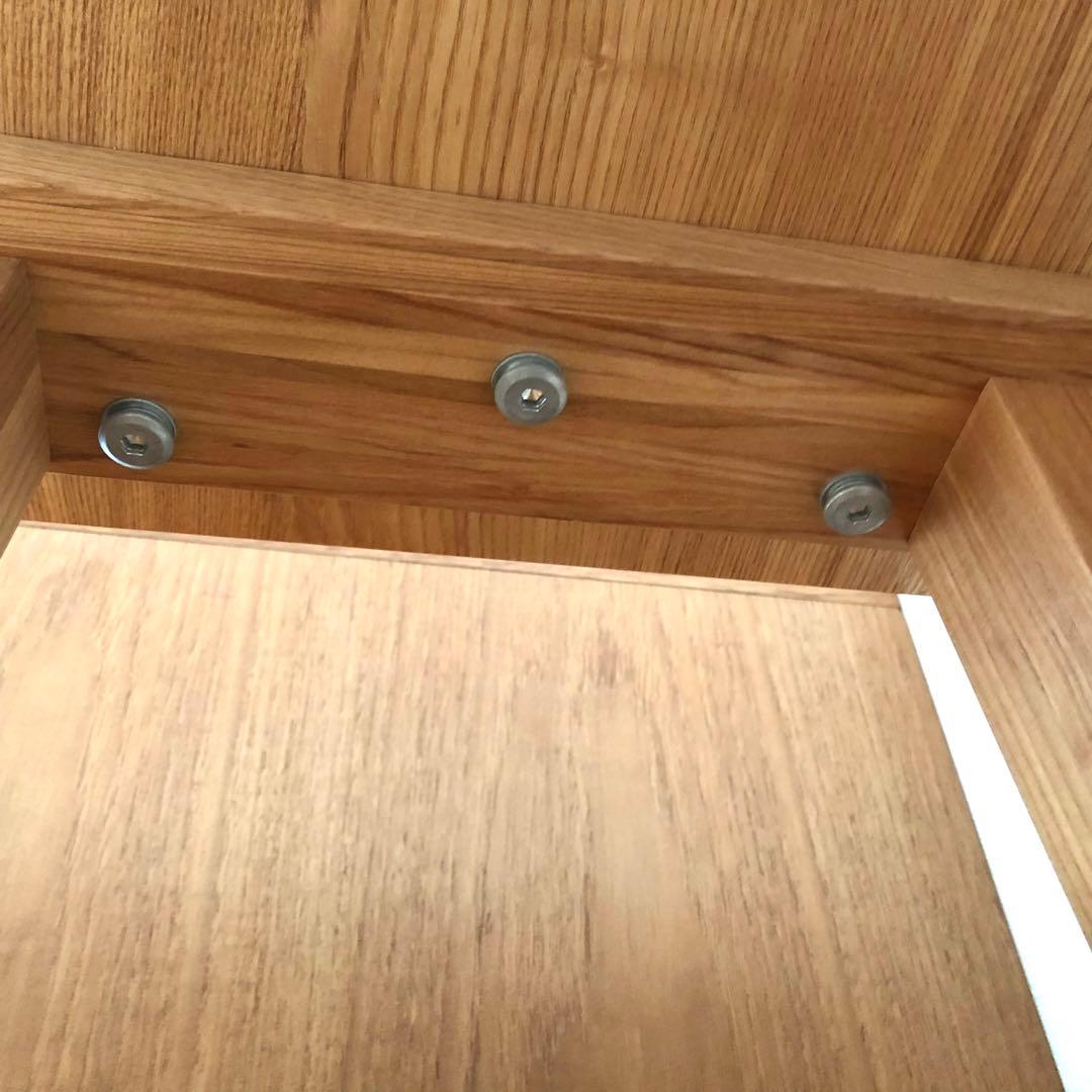 木製 パソコンデスク ワークデスク [幅90cm 奥行45cm]