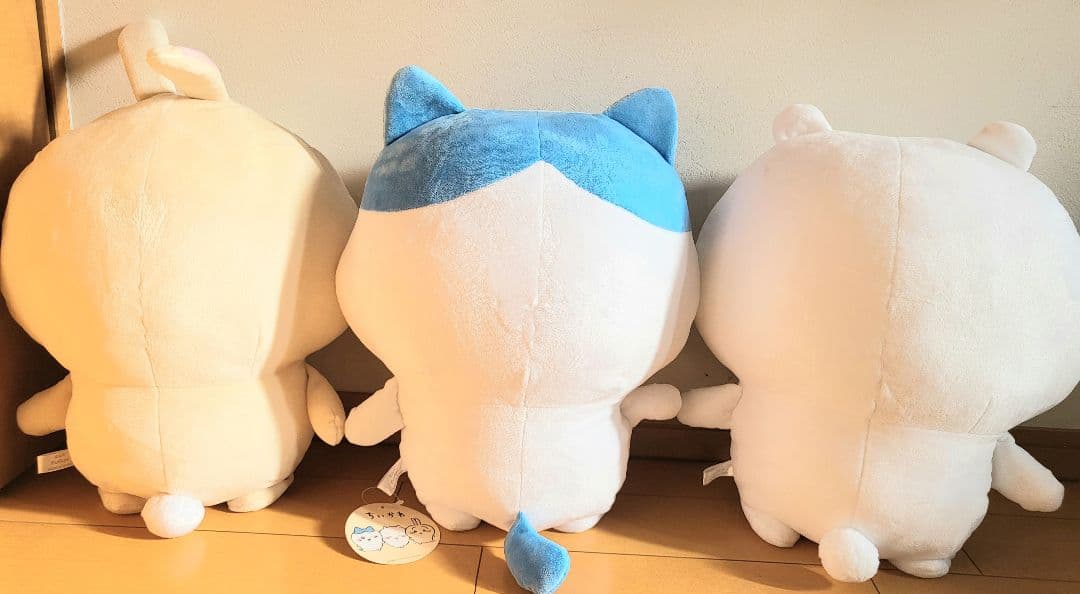 非売品超レア♥ちいかわ 超bigぬいぐるみ ヤハ フ！にこ♥ハチワレ♥うさぎ♥