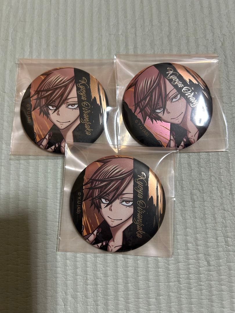 桃源暗鬼 花魁坂京夜 缶バッジ 原作絵 マンガ展 - メルカリ