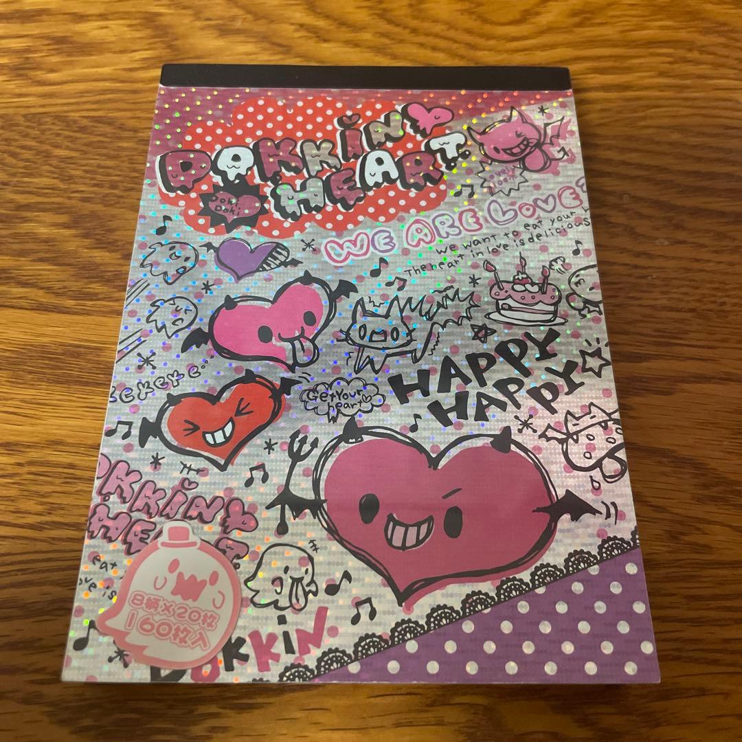 ドッキンハート メモ帳 平成レトロ - メルカリ