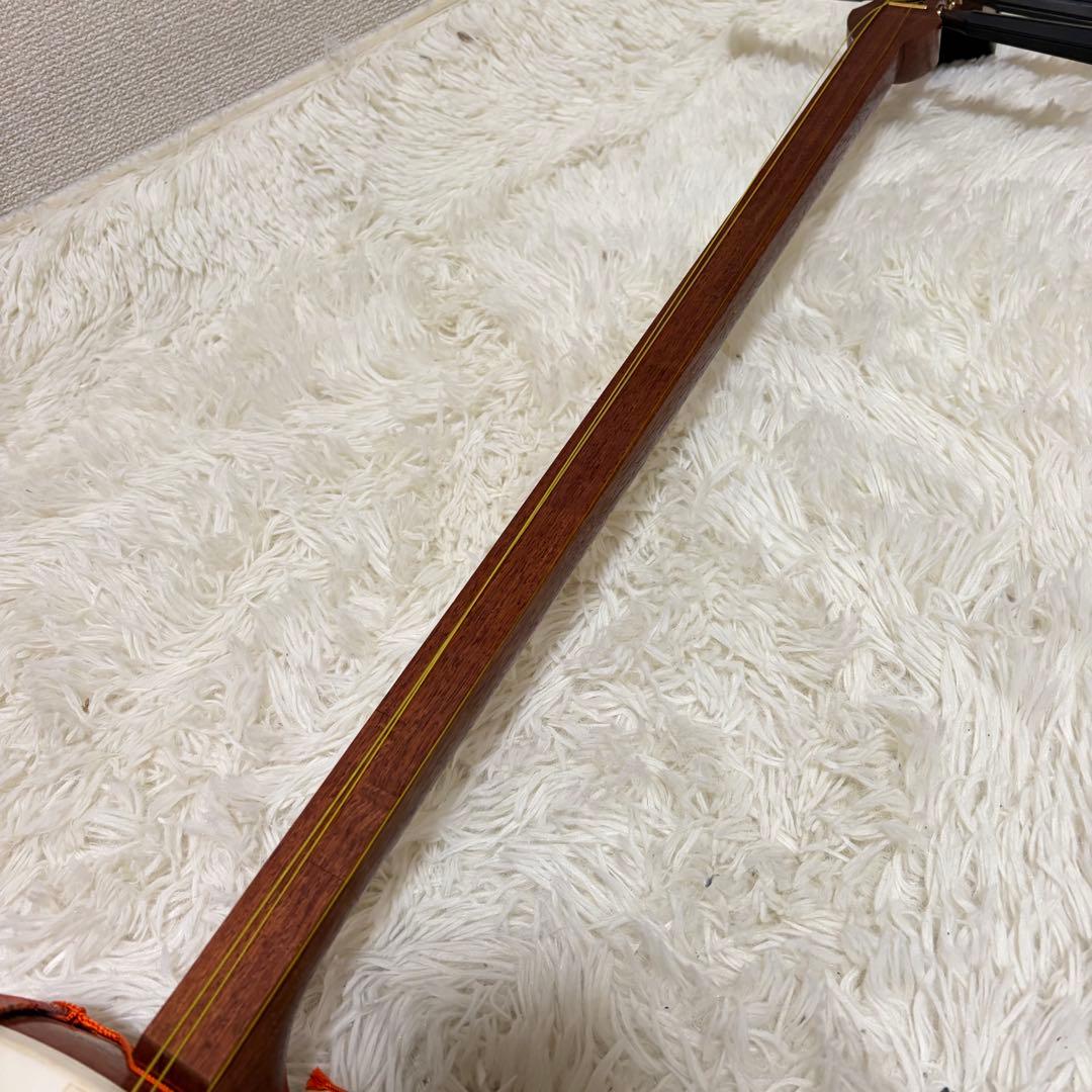 三味線 中棹 紫檀 丸打胴 和楽器 現状品 japan - メルカリ