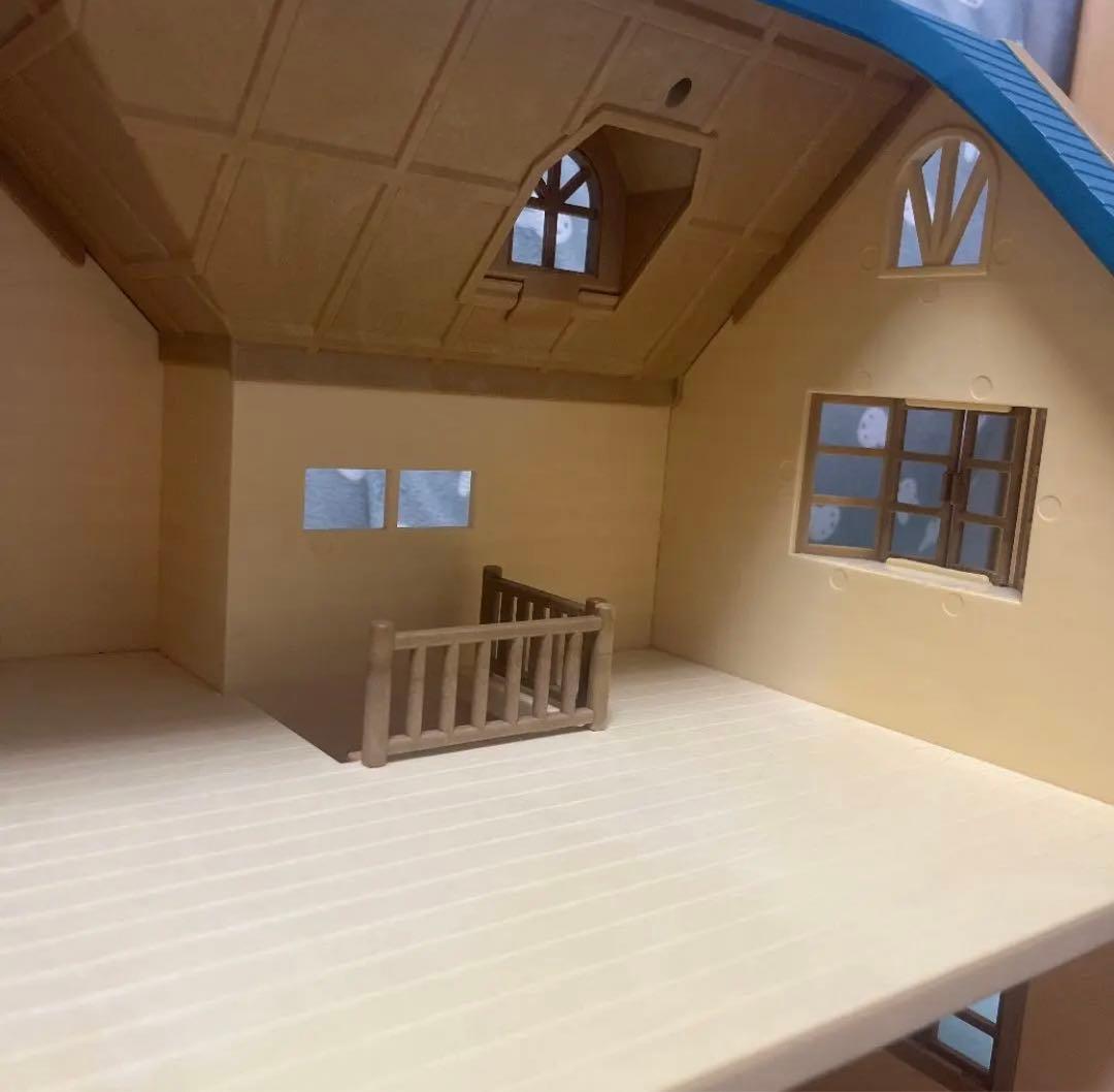 シルバニアファミリー ぶどうの森のお家 ブルー屋根 青屋根 限定 森の