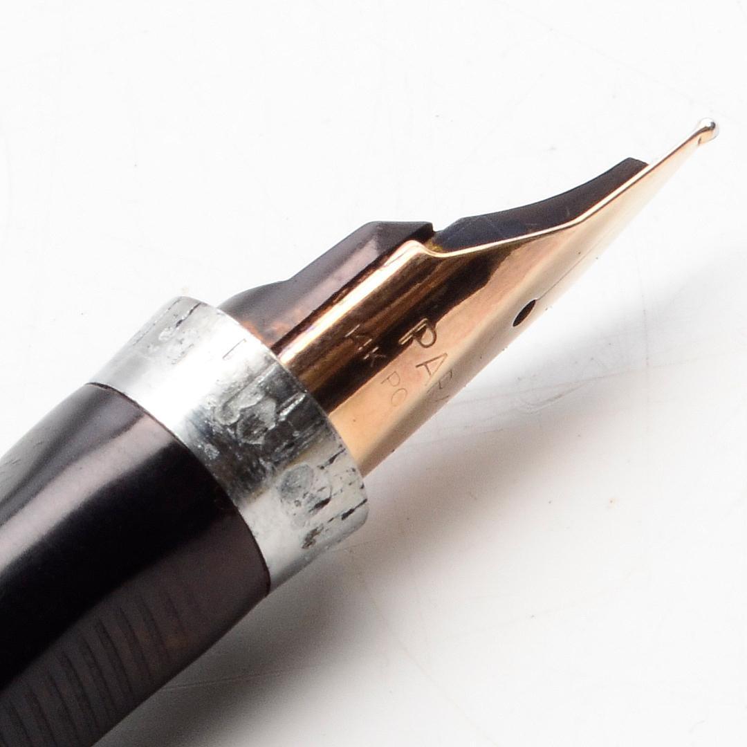 PARKER パーカー 万年筆 75 シズレ 14K ゴールド ケース付き - メルカリ